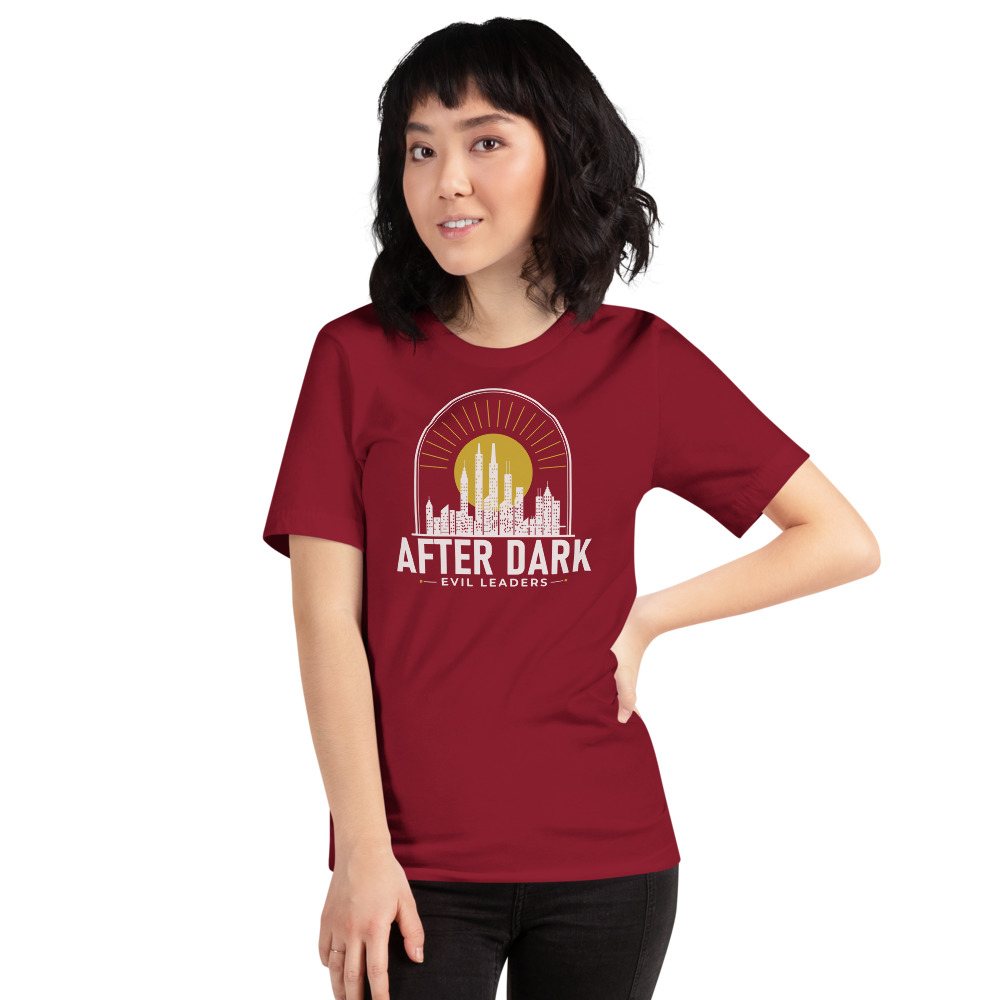 Evil Leaders After Dark Skyline Tee Front