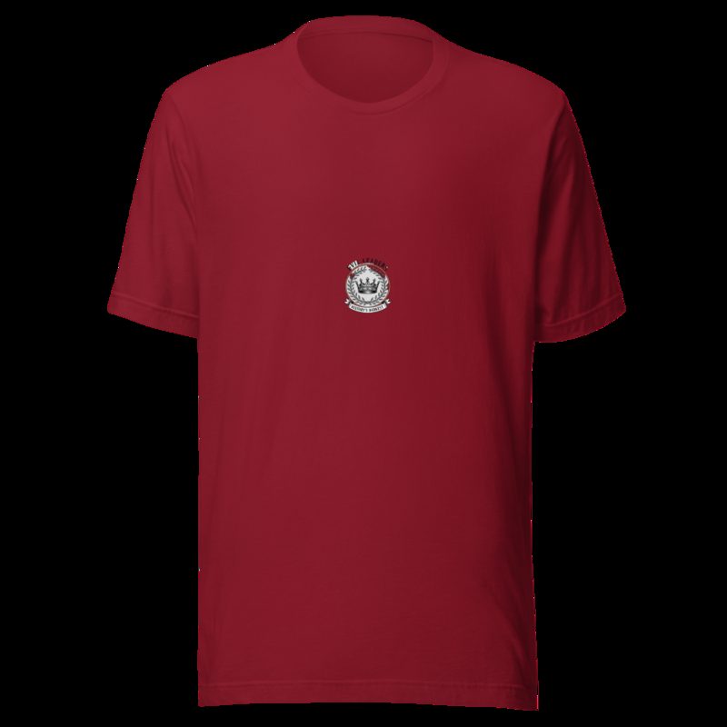 Evil Leaders Crown Crest Tee Cardinal