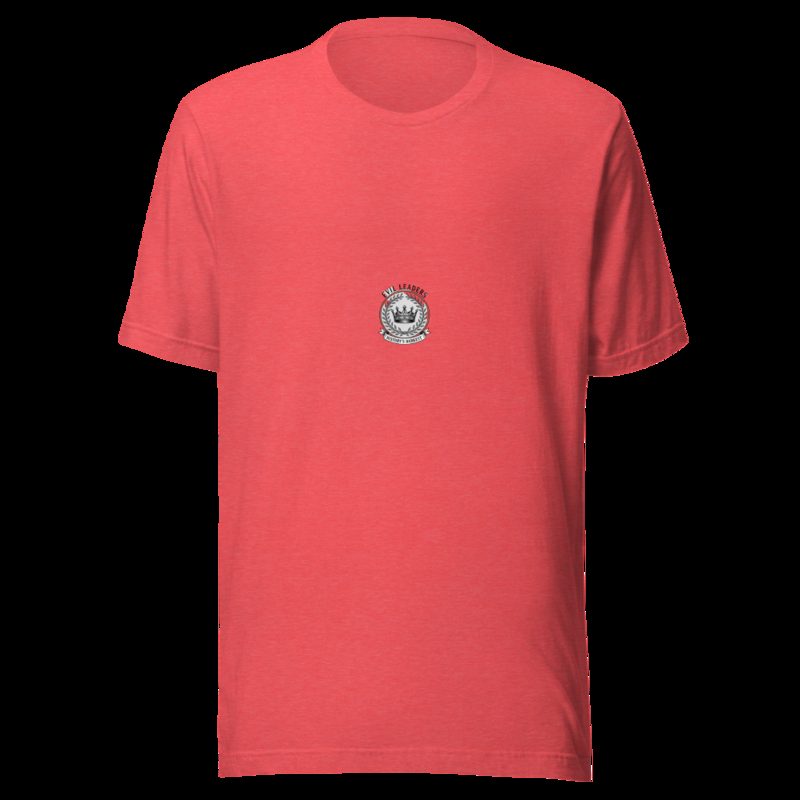 Evil Leaders Crown Crest Tee Heather Red