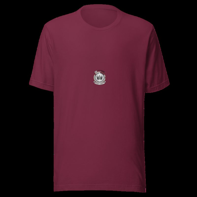 Evil Leaders Crown Crest Tee Maroon