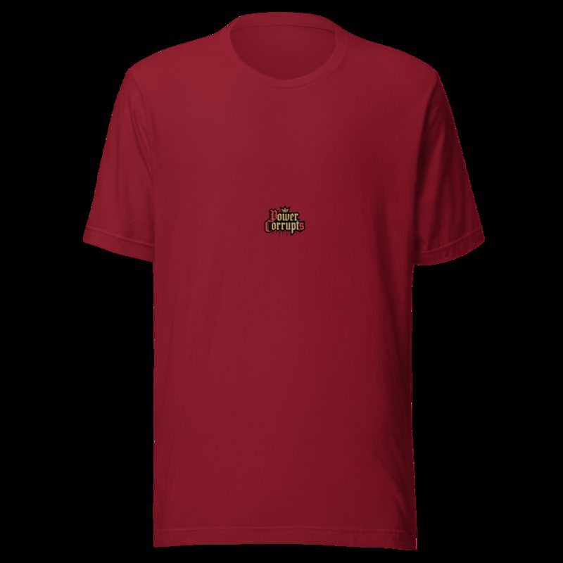 Evil Leaders Power Corrupts Tee Cardinal