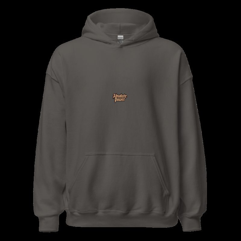 Evil Leaders Absolute Power Hoodie Charcoal