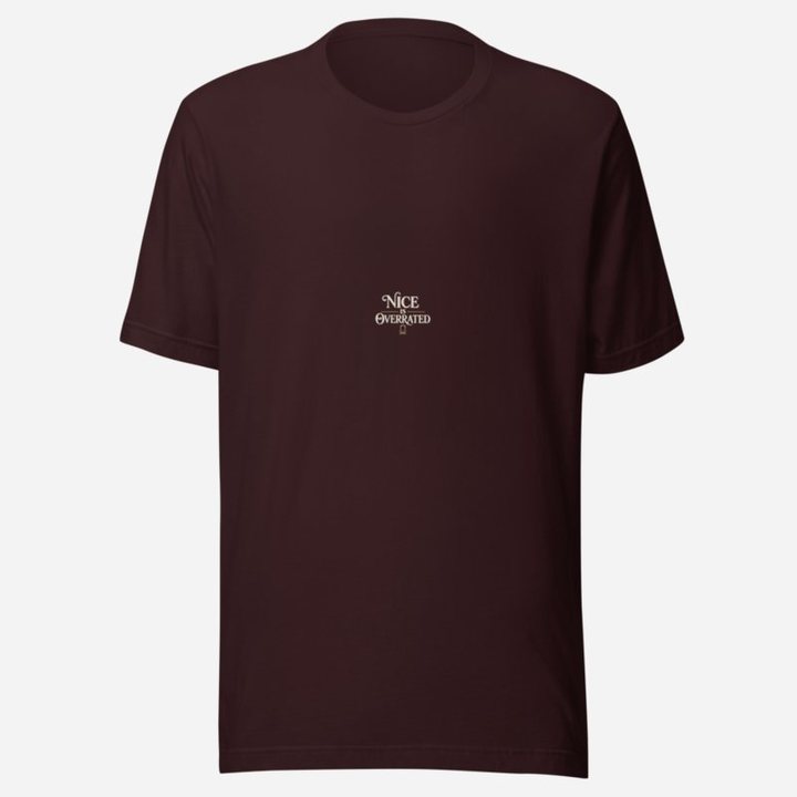Evil Leaders Nice Is Overrated Tee