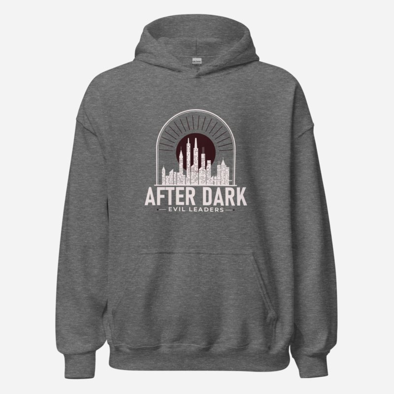 Evil Leaders After Dark Skyline Hoodie Graphite Heather