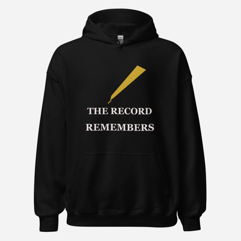 Evil Leaders The Record Remembers Hoodie in Black