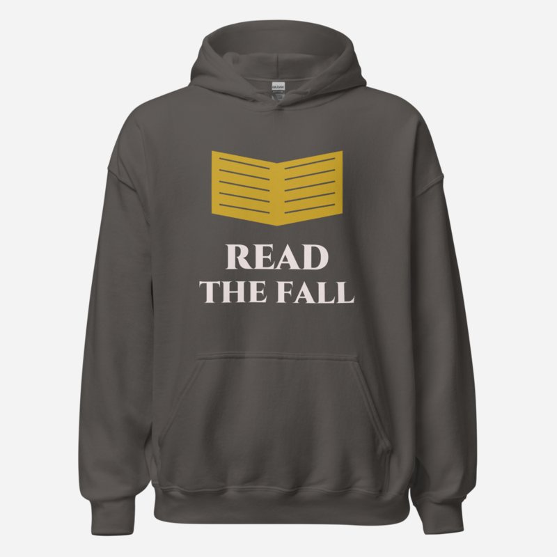 Evil Leaders Read The Fall Hoodie Charcoal