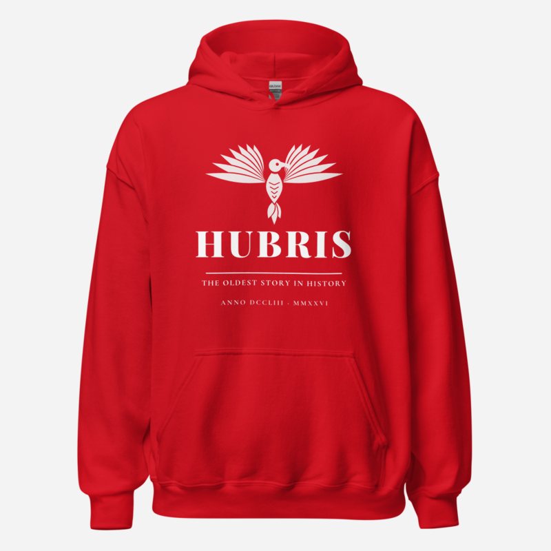 Evil Leaders Hubris Hoodie Red