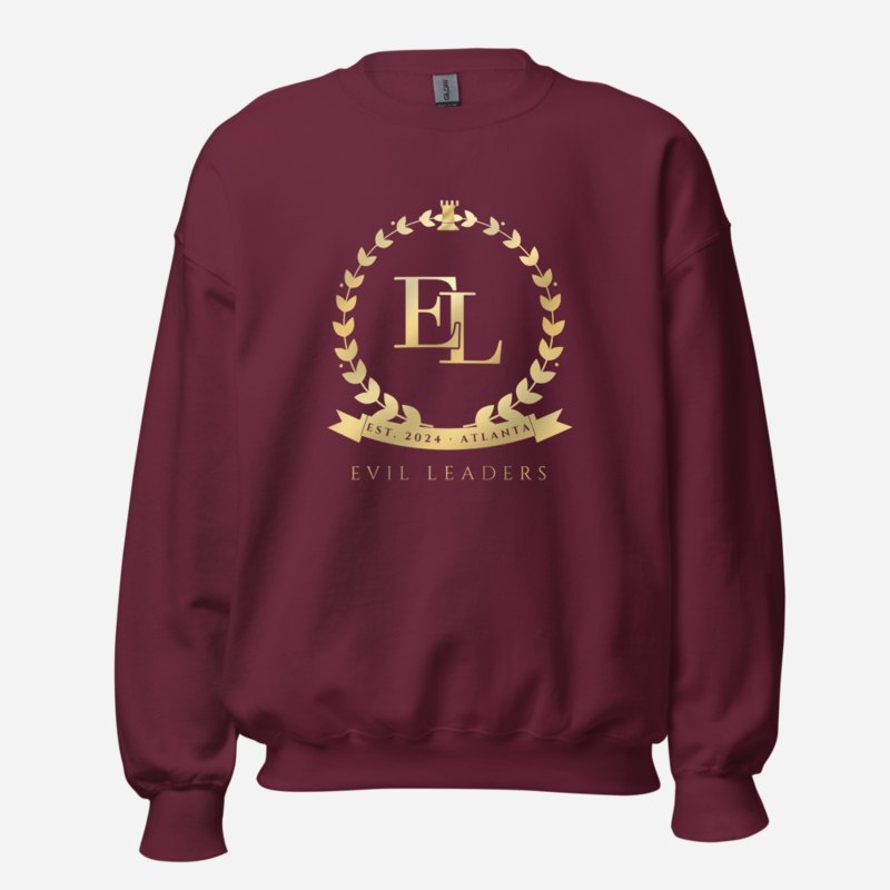 Evil Leaders Maison Crest Sweatshirt