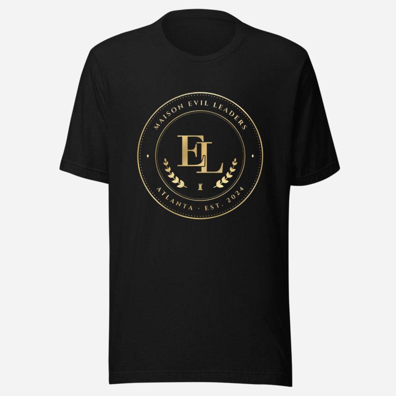 Evil Leaders Maison Medallion Tee in Black