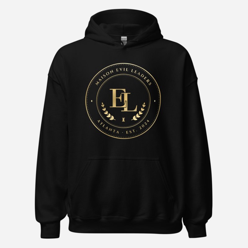 Evil Leaders Maison Medallion Hoodie Black