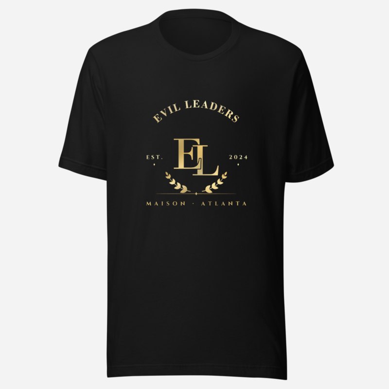 Evil Leaders Maison Heritage Arch Tee Black