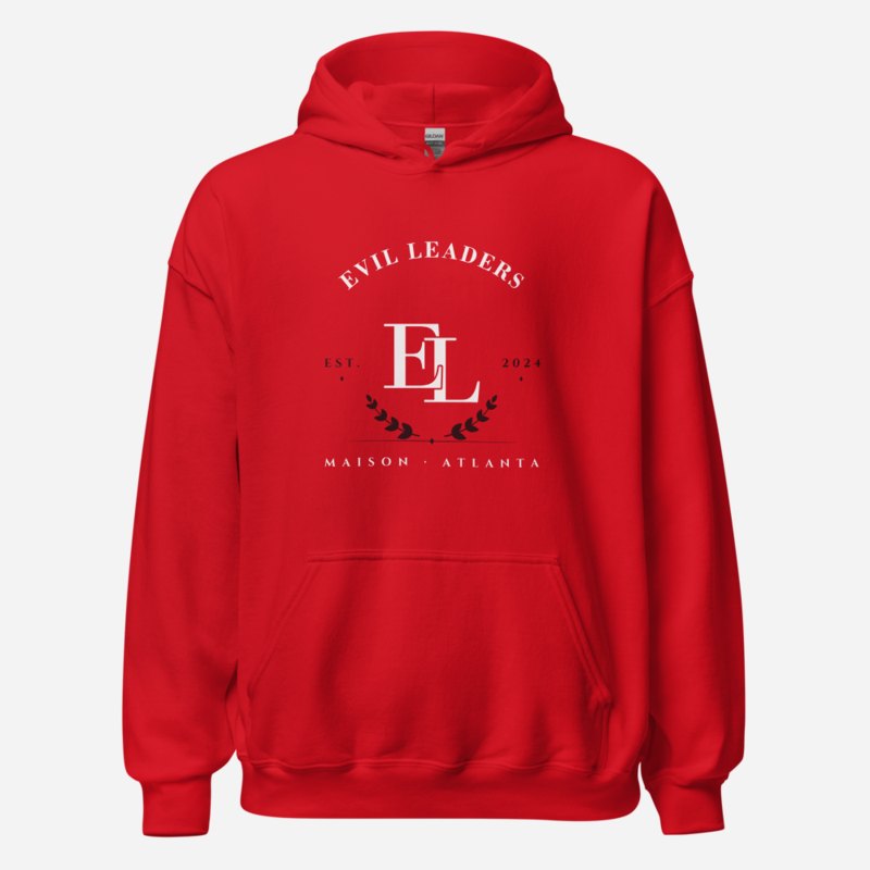 Evil Leaders Maison Heritage Arch Hoodie Red