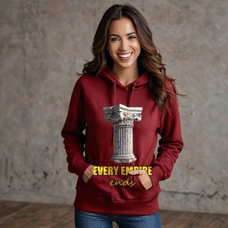 Evil Leaders Every Empire Ends Crumbling Column Hoodie AI model