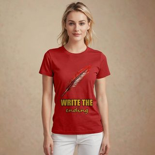 Evil Leaders Write The Ending Ink Quill Tee AI model