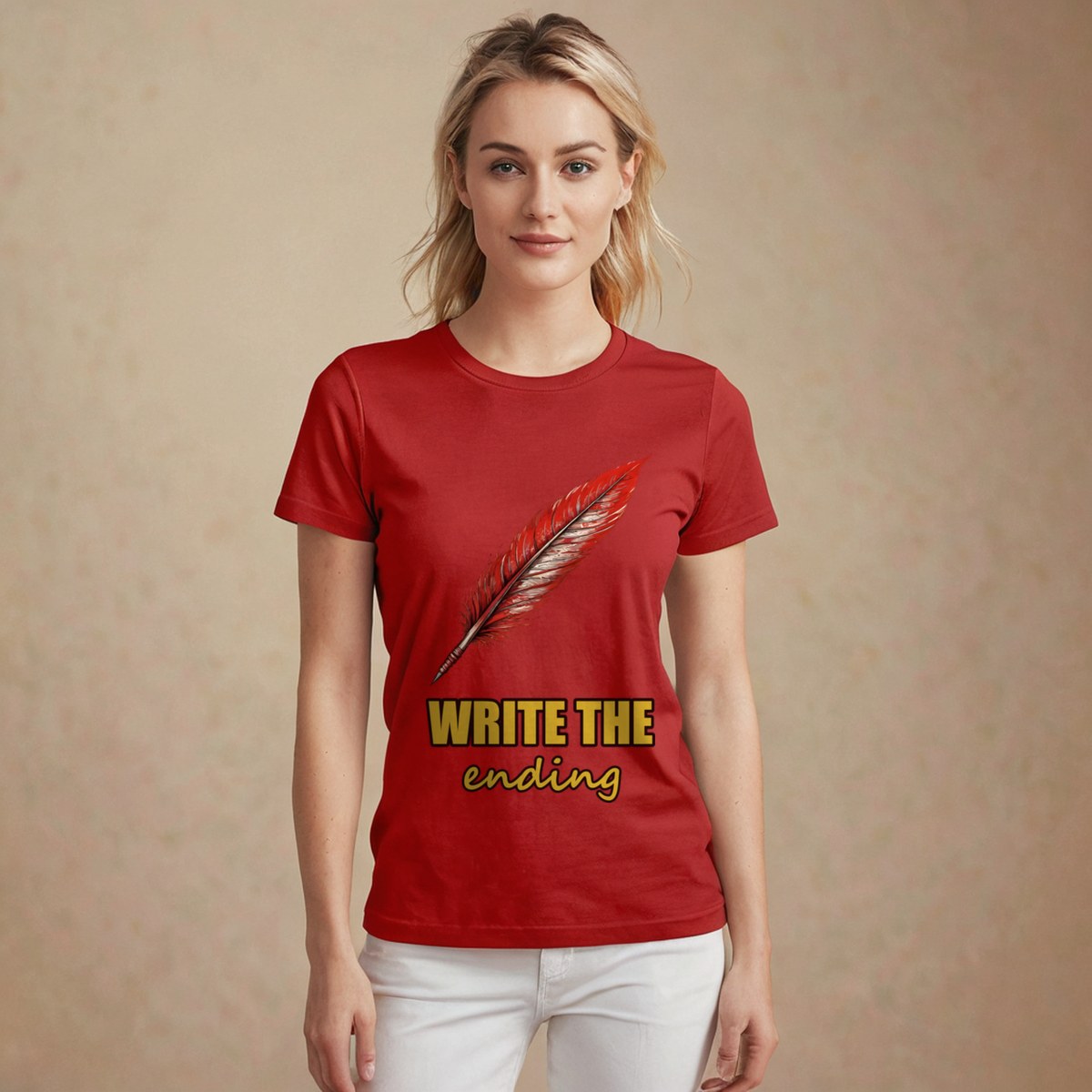 Evil Leaders Write The Ending Ink Quill Tee