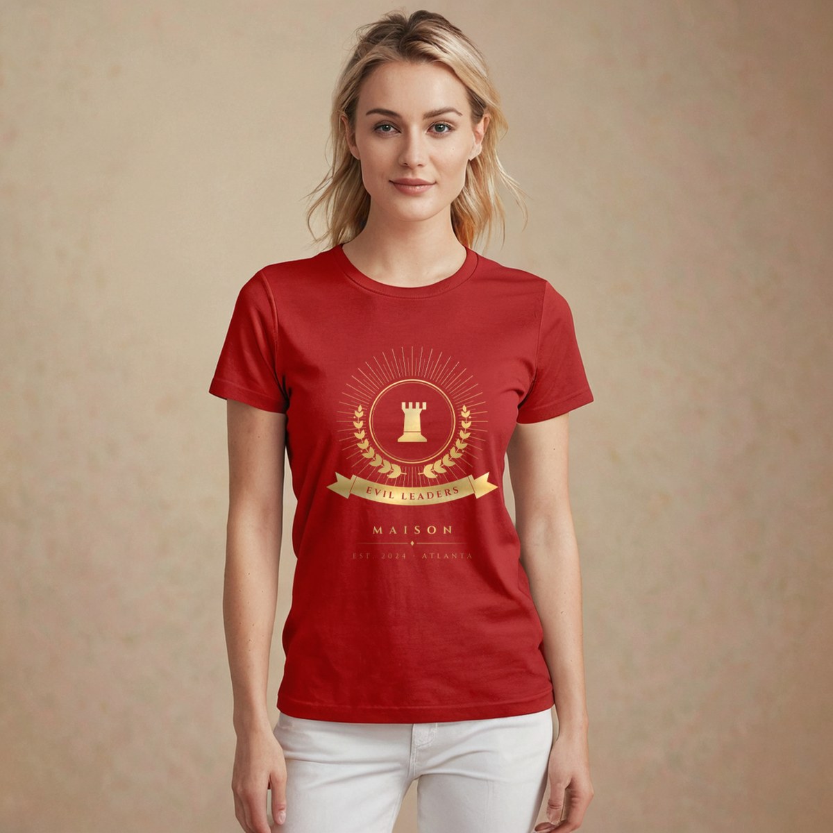 Evil Leaders Maison Heraldic Emblem Tee